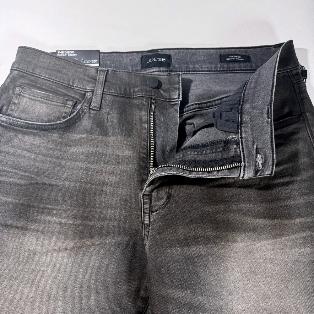 Joes Jeans The Diego Tapered Cropped Sabin Grey Mens Denim Pants 32 GBBSB48551 - Picture 5 of 12